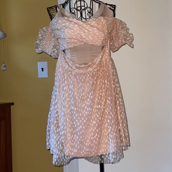 Marjorelle strapless floral lace NWOT  M - Picture 5 of 11